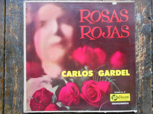 Carlos Gardel  Rosas Rojas Lp Vinilo Ex