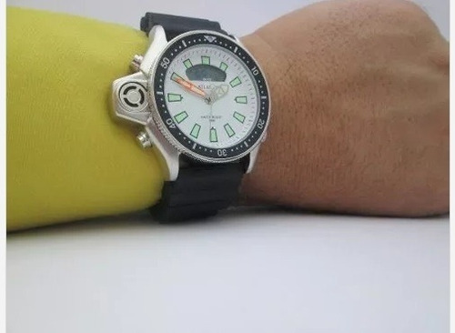 Relogio Aqualand Original Atlantis Borracha