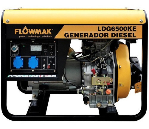 Generador Diesel Flowmak Ldg6500ke 220v 5kw Pe