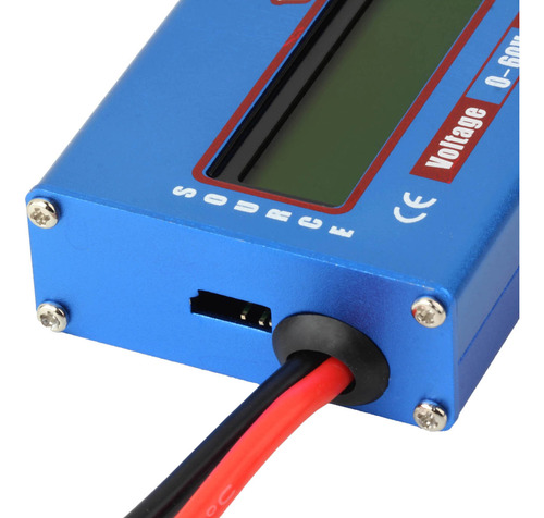 Medidor Digital De Vatios Lcd Para Helicópteros Rc, 60 V, 10