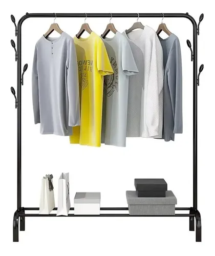 Perchero Para Ropa con perchas metalicas Armario Percha Metal Organizador Estante zapatero IMBACK
