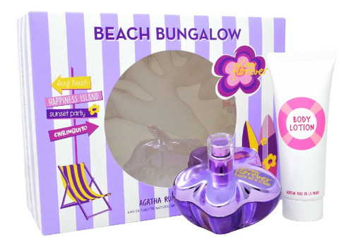 Set Beach Bungalow Dama Agatha Ruiz De La Prada 2 Pz