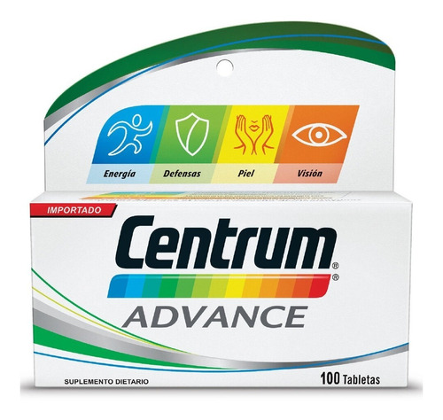 Centrum Advance Frasco X 100 Tab - Unidad a $901