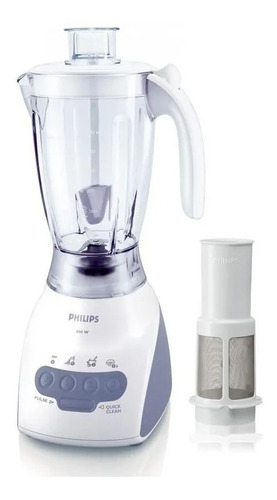 Licuadora Philips Hr 2034 - Filtra Jugo - 600w - Espatula