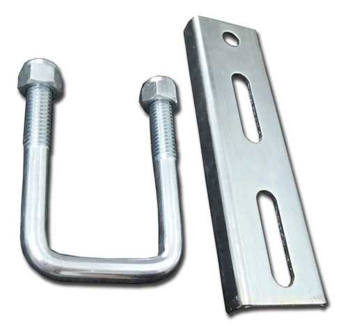 Soporte 18 Cm Para Cama De Rodillos De Trailer C/ Abrazadera