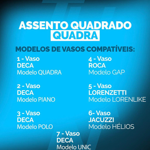 Assento Deca Quadra Axis Polo Roca Creme Soft Close Tf Tupan