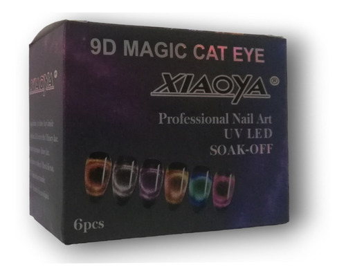 Gel Semipermanente Efecto Ojo De Gato 9d Marca Xiaoya