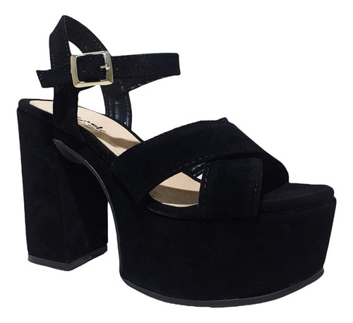 Imagen 1 de 4 de Sandalias Sami Gamuza Black