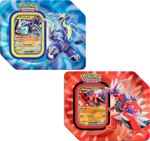 Pokemon Tcg Paldea Legends Tin Par (2 Modelos) Ingles