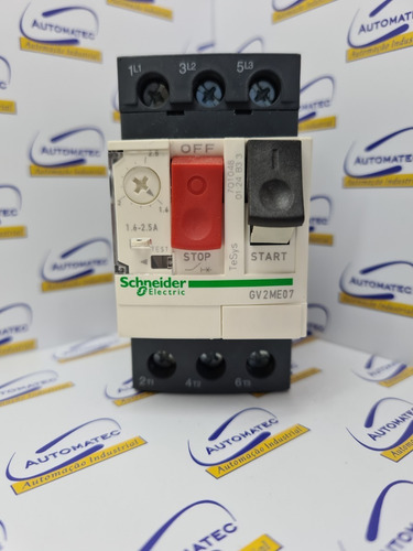 Disjuntor Gv2me07 1,6-2,5a 100ka Motor Schneider