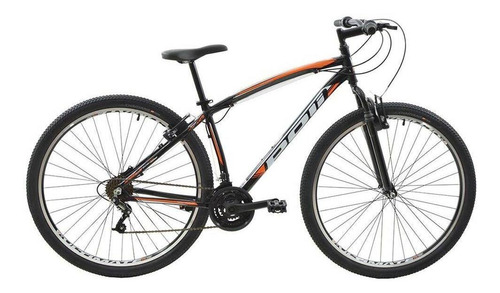 Bicicleta Aro 29 C/ Suspensão Dianteira 21m Preta Polimet