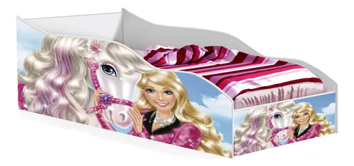 Mini Cama Infantil - Barbie