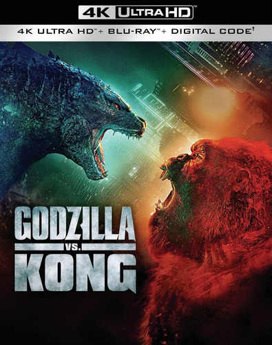 Blu Ray 4k Ultra Hd Godzilla Vs Kong 2021 Estreno Original 