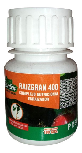 Fertilizante- Raizgrán 400 100 G. Formación De Raíces
