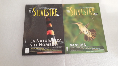 Vida Silvestre. Lote De 2 Revistas.  Se Vende Lote Completo 