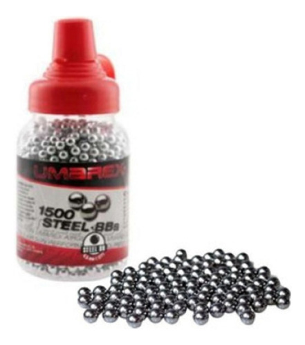 1500 Balines Metal Umarex 4.5mm - High Quality Pellets