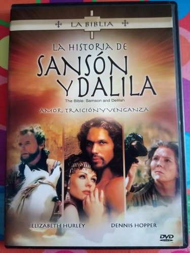 Dvd La Biblia La Historia De Sansón Y Dalila Elizabeth Hurle