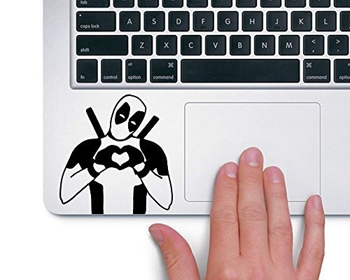 Deadpool Heart Hands Marvel Superhero - Trackpad  Macbo