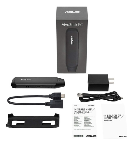 Mini Pc Asus Ts10-b017d Vivostick Atom Z8350 2gb 32gb Ddr /v /vc