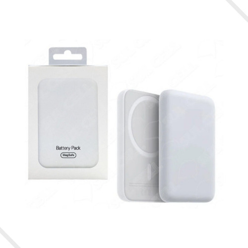 Carregador Magnético Indução Ios 11 12 13 14 5000mah. Cor Branco