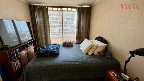 Departamento En Venta De 1 Dorm. En Santiago