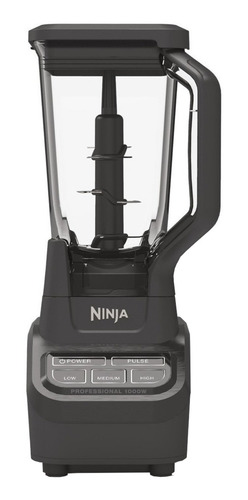 Imagen 1 de 3 de Licuadora Ninja Professional Blender BL710WM 2.1 L negra con vaso de tritan 120V
