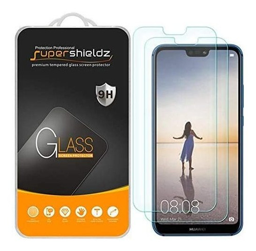 Protector De Pantalla Para Huawei P20 Lite Supershieldz X2