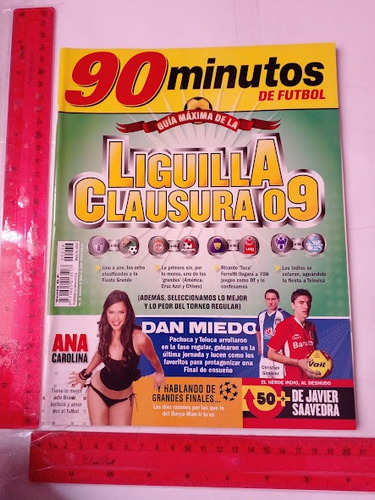 Revista 90 Minutos De Futbolno 38 Mayo 12 De 2009