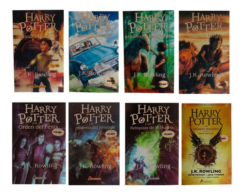 Imagen 2 de 7 de Colección Harry Potter 13 Libros Con Caja + Regalos Físicos