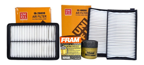 Kit Filtros Para Starex 2.4 2018-2021 Aceit Aire & A/acondic