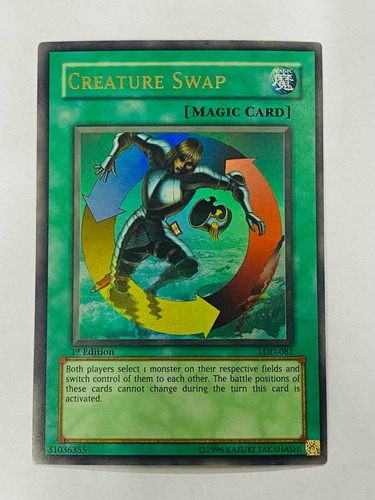 Creature Swap Lod-081. Ultra Rare 1st. Yugioh!