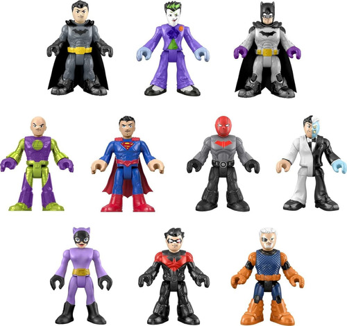 Figuras Batman Figura Multipack 10 Personajes