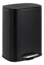 Comprar Cesto Residuos 5lts Cierre Suave Tacho Basura Acero Pint. N Color Negro