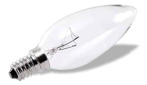 Imagem 6 de 8 de Kit 4 Lâmpada Incandescente Vela Clara 25w 127v E12