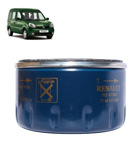 Filtro Aceite Para Renault Kangoo1.6 K7m 99-12