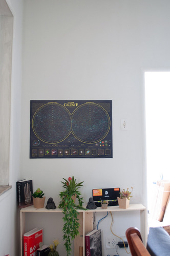 Carta Celeste - Mapa Completo Do Céu Com Objetos Messier