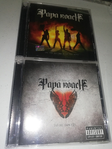 Set 2 Cds Papa Roach