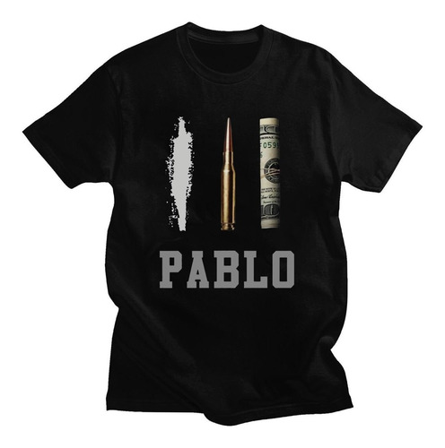Camiseta De Algodón Para Hombre Pablo Escobar Medellin Scarf