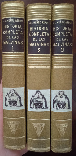 Historia Contemporánea De Las Islas Malvinas/ 3 Tomos (Usado)