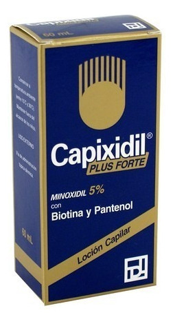 Capixidil Plus Forte Minoxidil 5 Con Biotina Y Pantenol 60ml