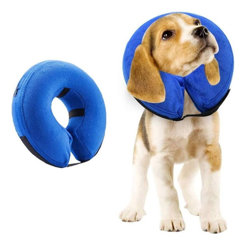 Collar Isabelino Donut Para Mascotas Xl