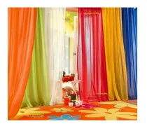 Comprar Juego De Cortinas Para Cortinas De Panel De Ventana Transpar