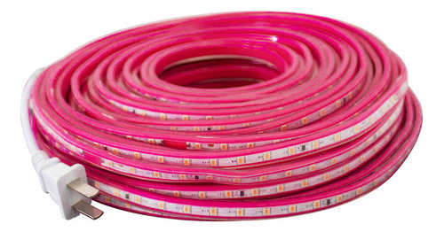 Manguera Led 5050 25 Metros Para Exerior Luz Rosa