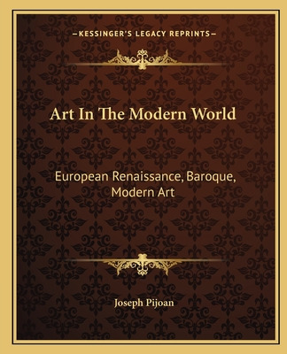 Libro Art In The Modern World: European Renaissance, Baro...