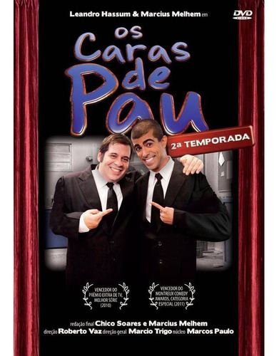 Dvd Os Caras De Pau Temporada 2 Leandro Hassum