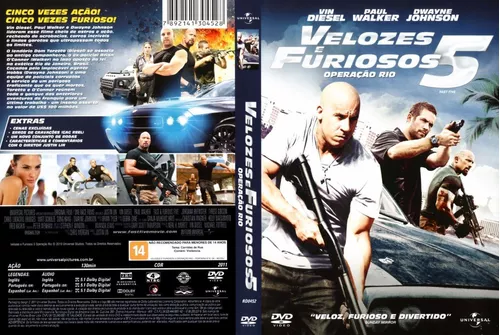 Velozes E Furiosos 5 - Dvd