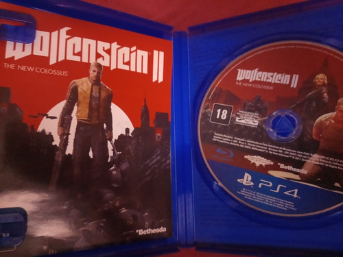 Wolfenstein 2 Ps4 Mídia Física
