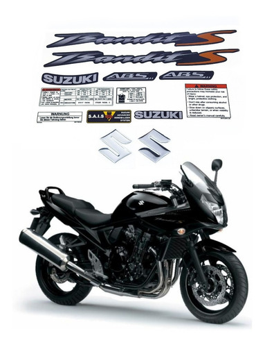 Kit Adesivos Para Suzuki Bandit 650s 2012 18944