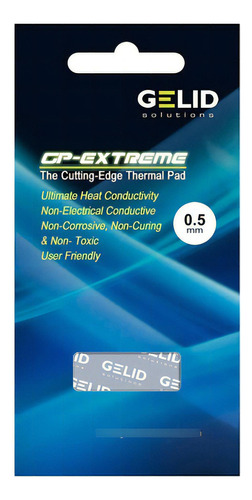 Thermal Pad Gelid GP-Extreme 80mm X 40mm X 0.5mm 12 W/mk