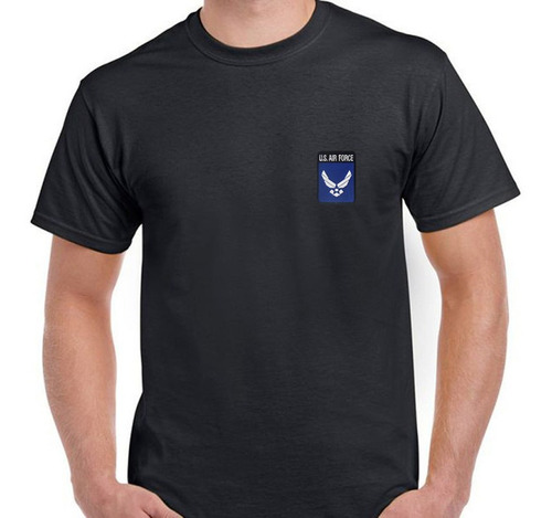 Remera Bordada Us Af U S Air Force Usa Mod 3